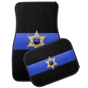 Brothers Keeper Deputy Badge Car Floor Mat