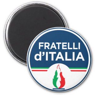 Brothers of Italy (Italian: Fratelli d'Italia, FdI Magnet