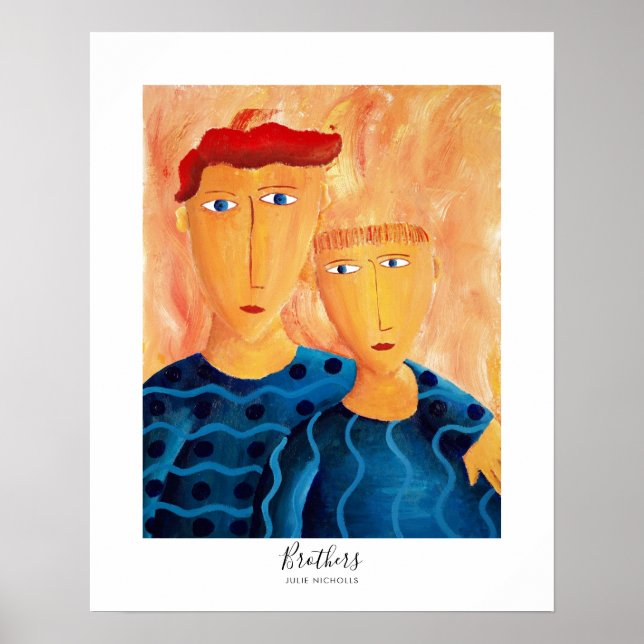 Brothers Painting Poster (Front)
