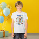 Brother's T shirt Kids Birthday Dinosaur Theme<br><div class="desc">"Let your little brother shine at the Halloween birthday party with this one-of-a-kind 'Brother’s T-shirt' featuring a spooky baby dinosaur theme! This fun and festive shirt showcases adorable baby dinosaur.The shirt is personalized with a custom photo of the birthday child, adding a special touch that makes it a cherished keepsake....</div>