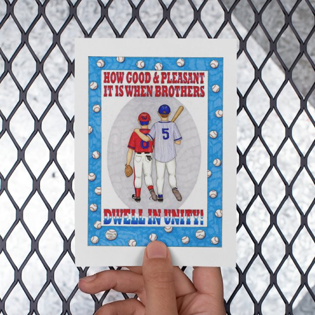 Brothers Unity Inspirational Post Card (Creator Uploaded)