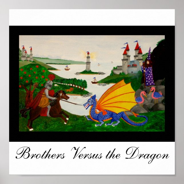 Brothers Versus the Dragon Poster (Front)
