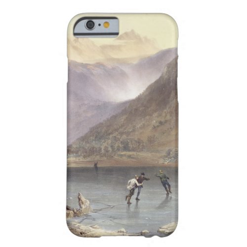 Brothers Water detail of ice skaters from The E Barely There iPhone 6 Case