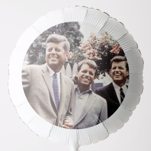 Brothers with President John Kennedy White House Balloon