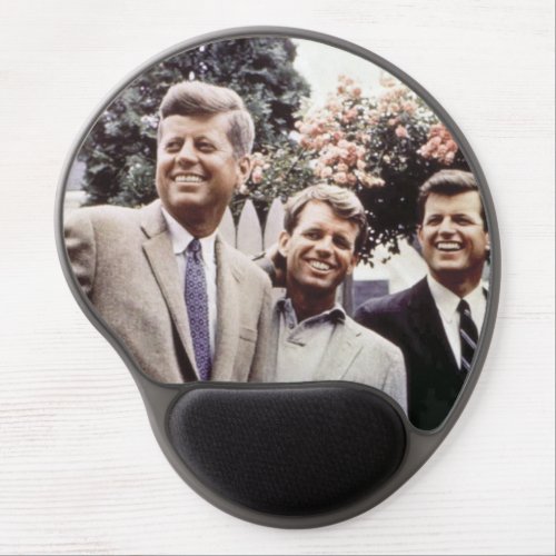 Brothers with President John Kennedy White House Gel Mouse Pad