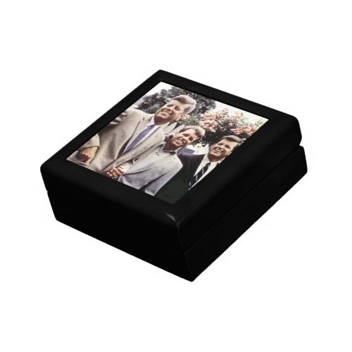 Brothers with President John Kennedy White House Gift Box
