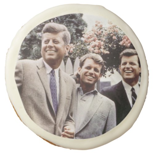 Brothers with President John Kennedy White House Sugar Cookie