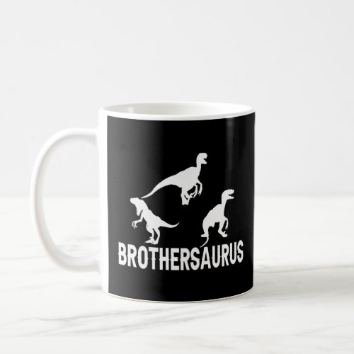 BrotherSaurus Big Brother T Rex Dinosaur Gender Re Coffee Mug