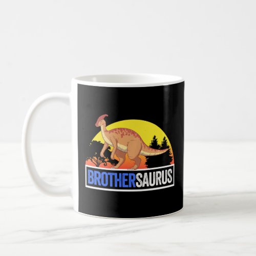 Brothersaurus Boys Rex Dinosaur  Brother Family  Coffee Mug