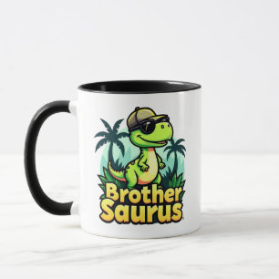 Brothersaurus – Fun Cartoon Dinosaur Brother v3 Mug