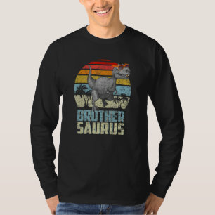 Brothersaurus Rex Dinosaur Brother Saurus Family M T-Shirt