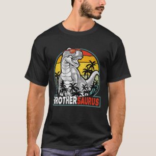 Brothersaurus Vintage T Rex Dinosaur Big Brother S T-Shirt