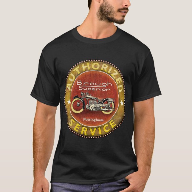 Brough Superior Motorcycles  T-Shirt (Front)