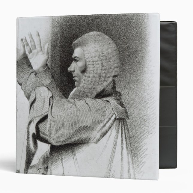 Brougham Esq MP, The Queen's Attorney General 3 Ring Binder (Front/Inside)