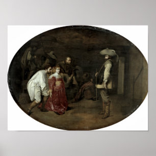 Brought Before the Captain Poster