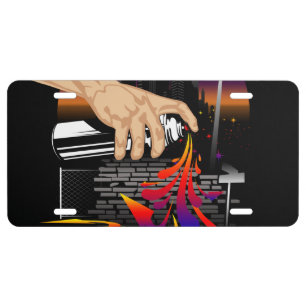 Brought To Life License Plate