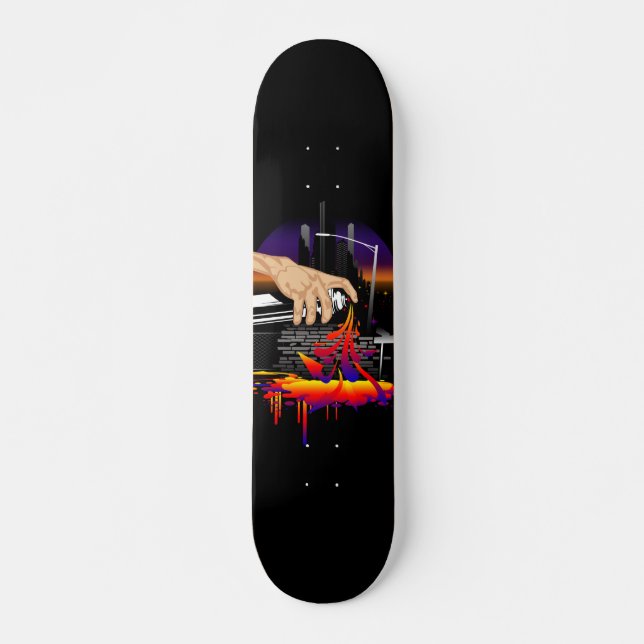 Brought To Life Skateboard (Front)