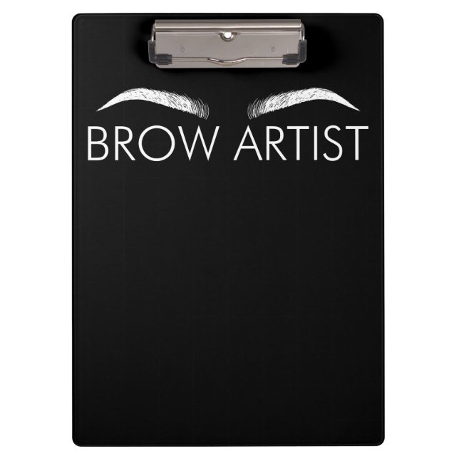 Brow Artist Brow Lounge Eyebrow Lover Br Clipboard (Front)