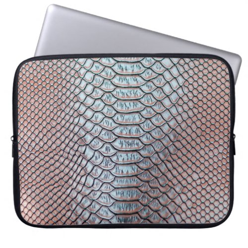 brow snakeskin pattern texture backgroundleathert laptop sleeve