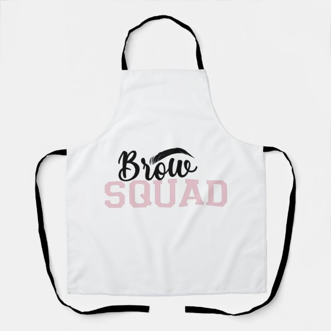 Brow Squad Makeup Artist Brow Tech Brow Apron (Front)