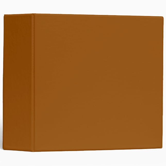 Brown 3 Ring Binder (Front/Spine)