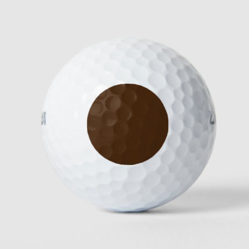 Brown 4D2A10 Crocodile Golf Balls