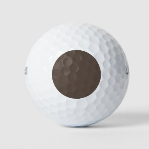  Brown 5E4E44 Liver Golf Balls