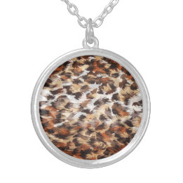 Brown Abstract Necklace