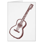 Brown Acoustic Classical Guitar (Front)