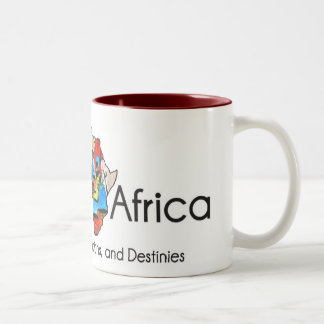 Brown Africa Two-Tone Coffee Mug