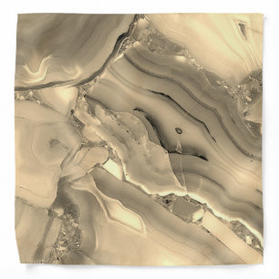 Brown Agate Bandana