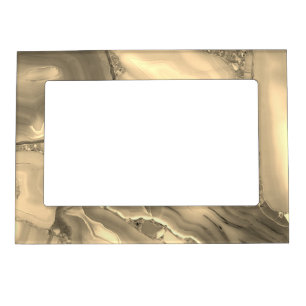 Brown Agate Magnetic Frame