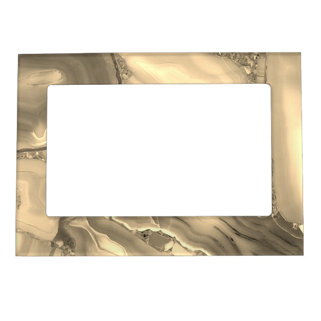 Brown Agate Magnetic Frame (Front)