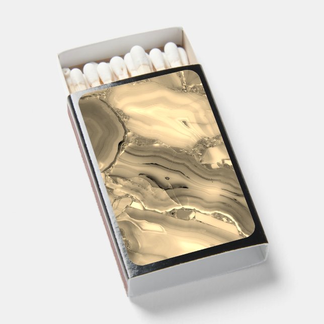 Brown Agate Matchboxes (Front Open)