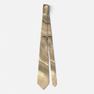 Brown Agate Neck Tie