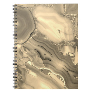 Brown Agate Notebook