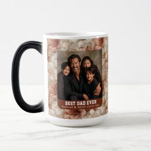 Brown Amaryllis Bouquet Grandpa Grandad Luxury Color Morph Mug