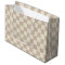 Brown and Beige Checkerboard