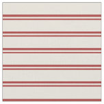 [ Thumbnail: Brown and Beige Colored Lines/Stripes Pattern Fabric ]