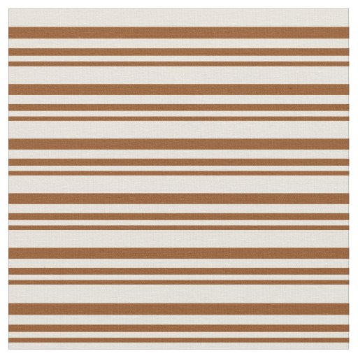 Brown and Beige Stripes/Lines Pattern Fabric
