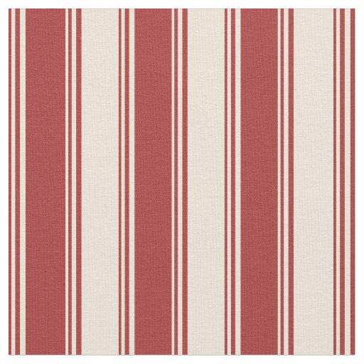 Brown and Bisque Lines Fabric
