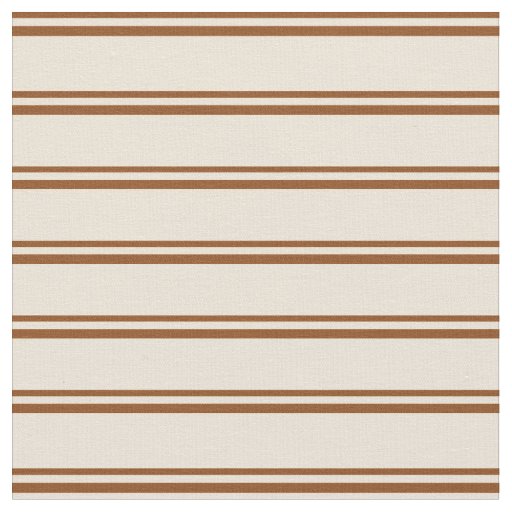 Brown and Bisque Pattern Fabric