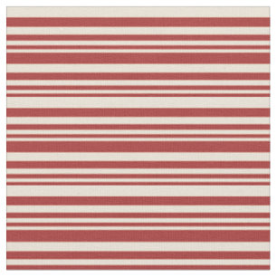 Brown and Bisque Pattern of Stripes Fabric