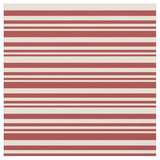 Brown and Bisque Pattern of Stripes Fabric