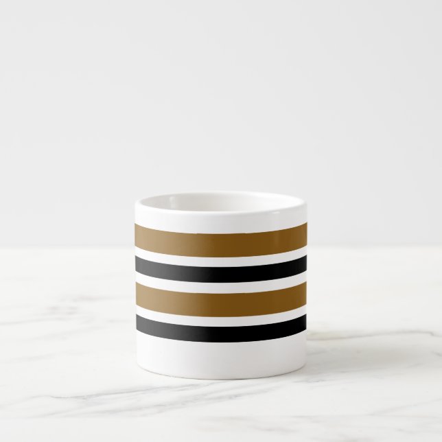 Brown and Black Striped Mug (Front)