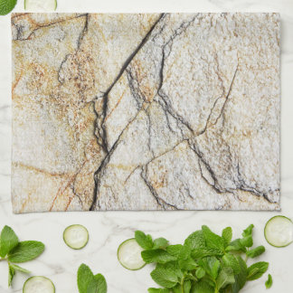 Brown and Black Textured Mable Stone  Kitchen Towel