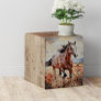Brown and Black Wild Horse Decoupage Tissue Paper