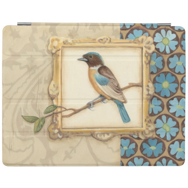 Brown and Blue Bird on a Branch Looking Up iPad Smart Cover (Horizontal)