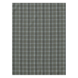 Brown and Blue Scottish Clan Plaid Tartan Tablecloth