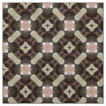 Brown and Canary Yellow cloth printed fabric